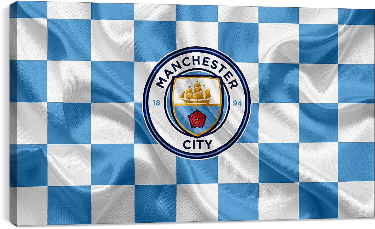 Постер и плакат - Эмблема Манчестер Сити. Manchester City.