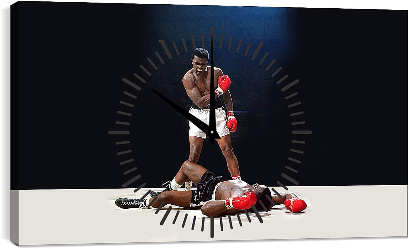 Часы картина - Бокс. Мухаммед Али
