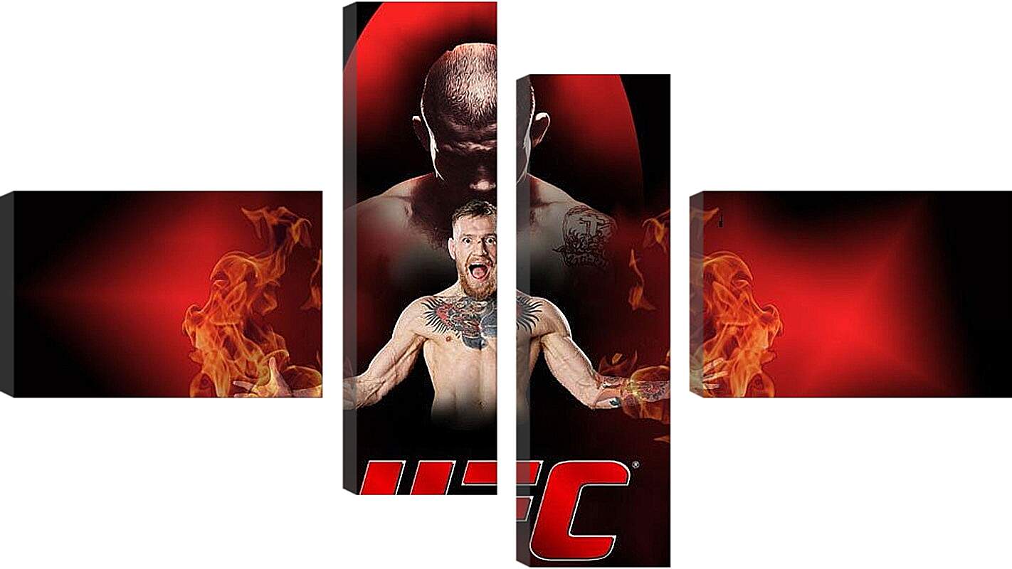 Модульная картина - UFC. Конор МакГрегор
