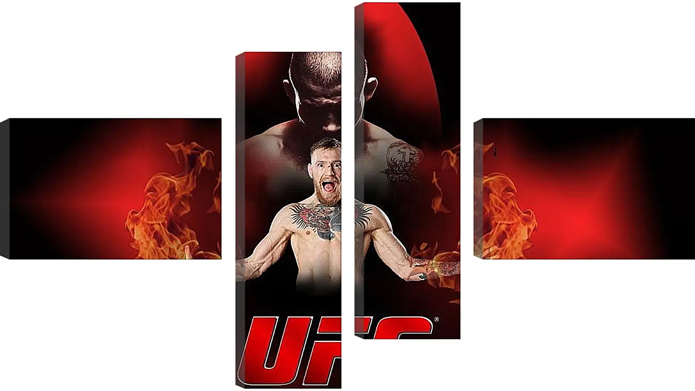 Модульная картина - UFC. Конор МакГрегор