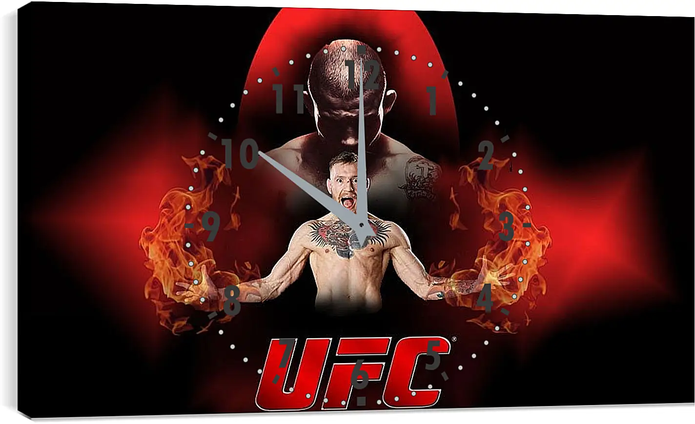 Часы картина - UFC. Конор МакГрегор