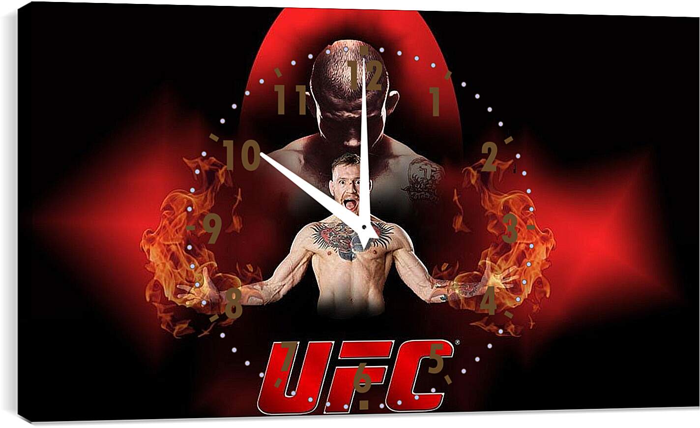 Часы картина - UFC. Конор МакГрегор