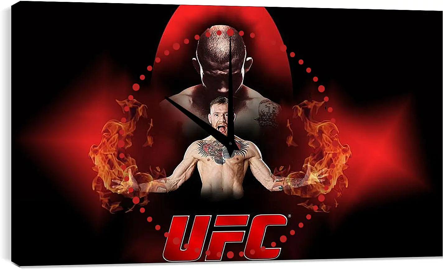 Часы картина - UFC. Конор МакГрегор