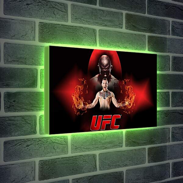 Лайтбокс световая панель - UFC. Конор МакГрегор