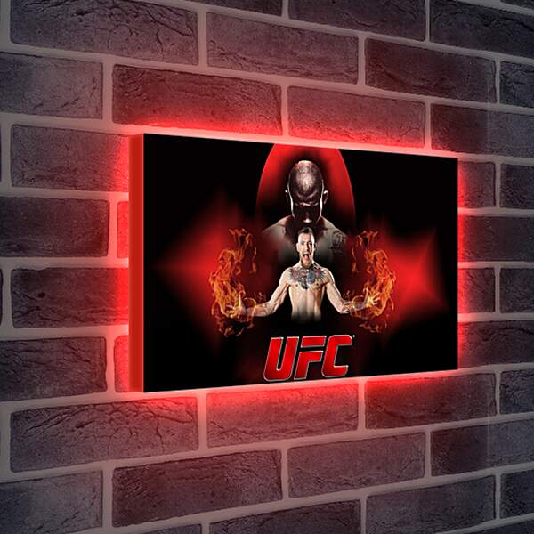 Лайтбокс световая панель - UFC. Конор МакГрегор