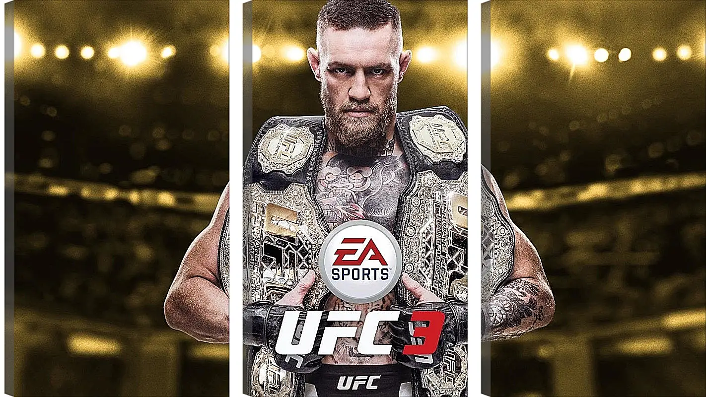 Модульная картина - UFC. Конор МакГрегор. EA Sports