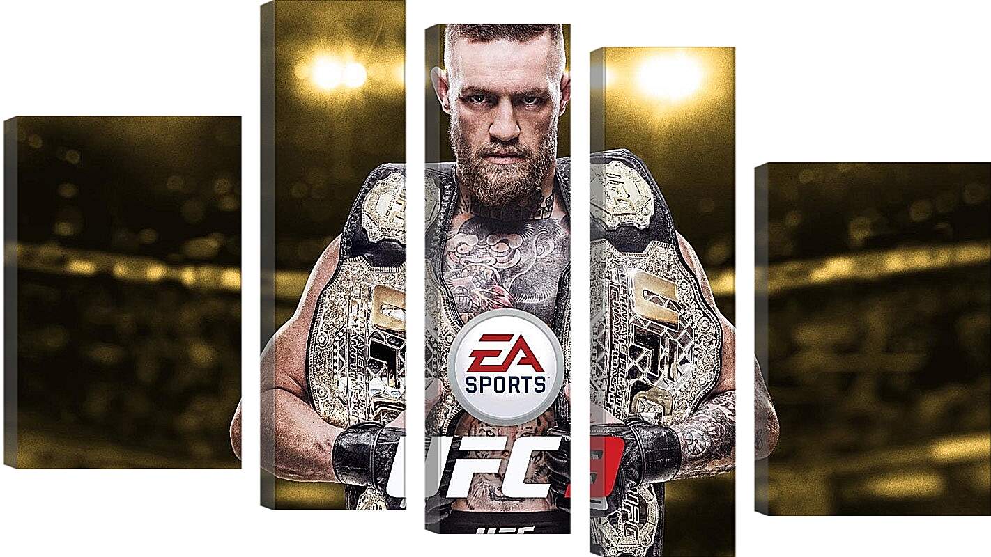 Модульная картина - UFC. Конор МакГрегор. EA Sports