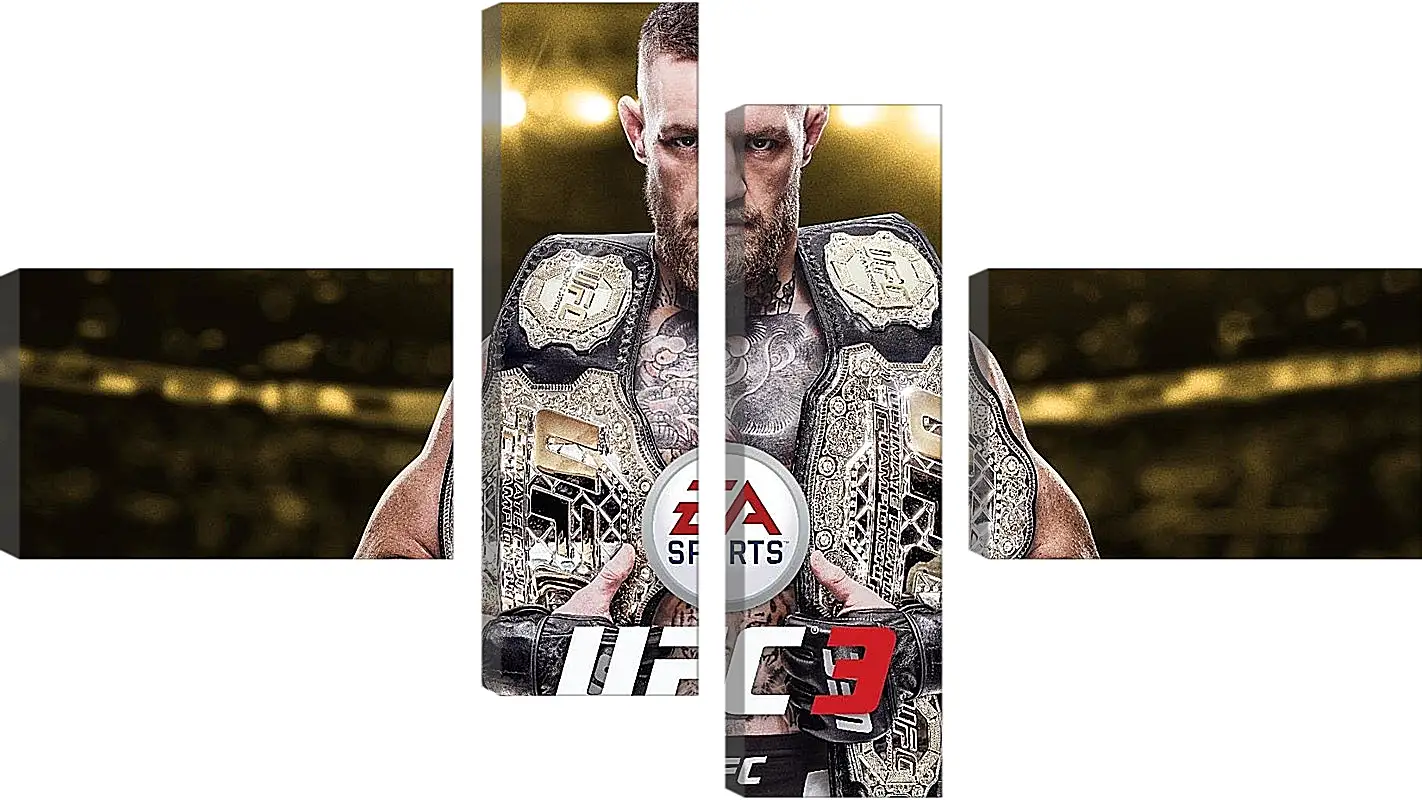 Модульная картина - UFC. Конор МакГрегор. EA Sports