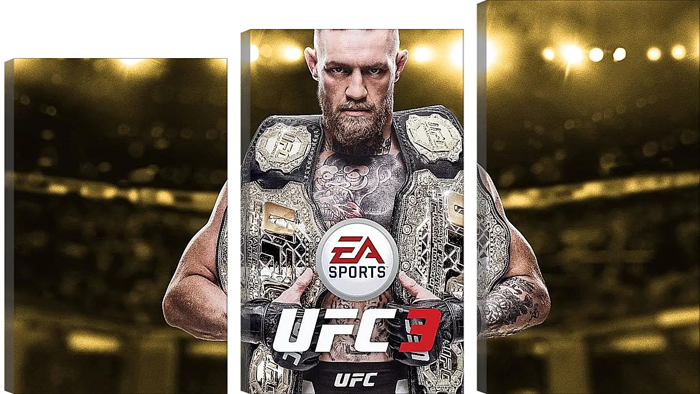 Модульная картина - UFC. Конор МакГрегор. EA Sports