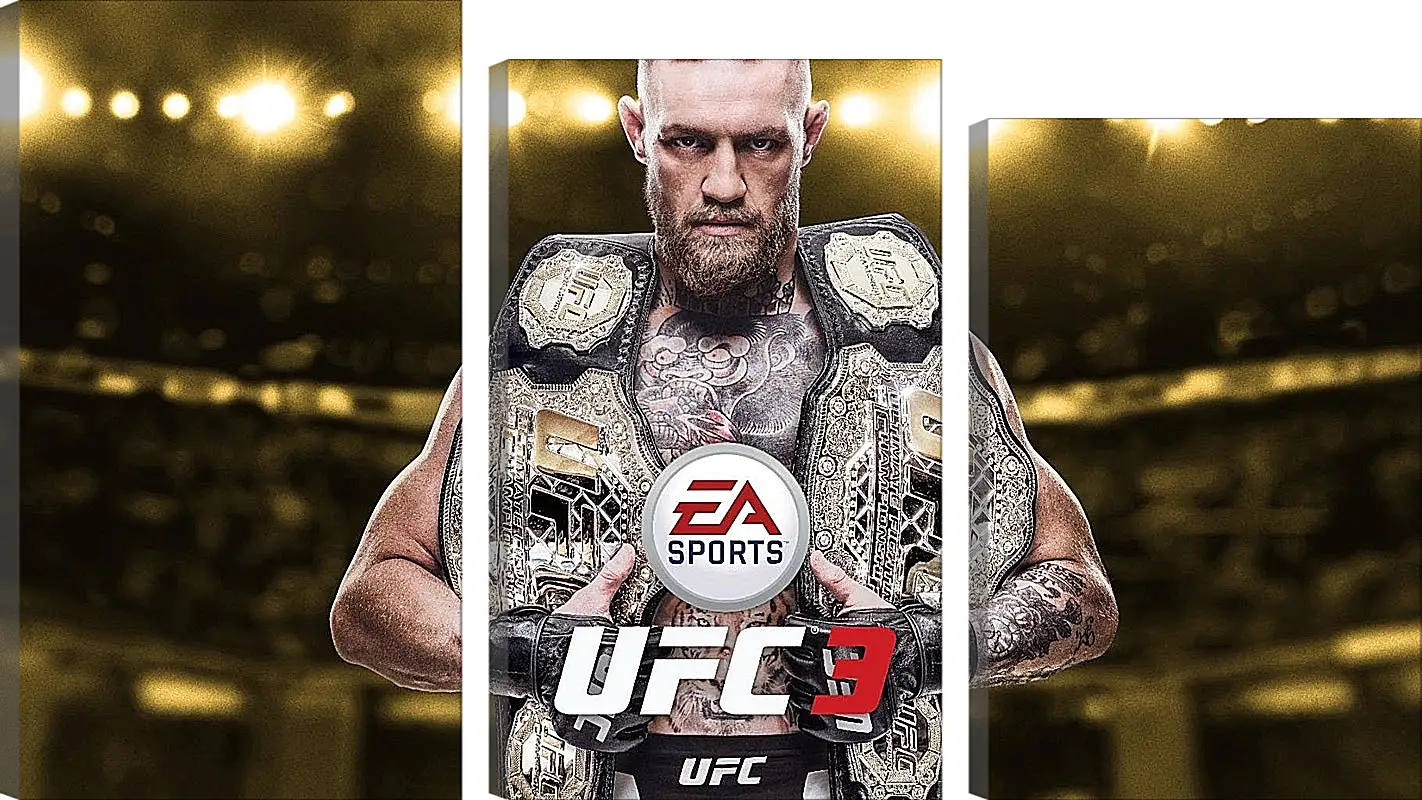 Модульная картина - UFC. Конор МакГрегор. EA Sports