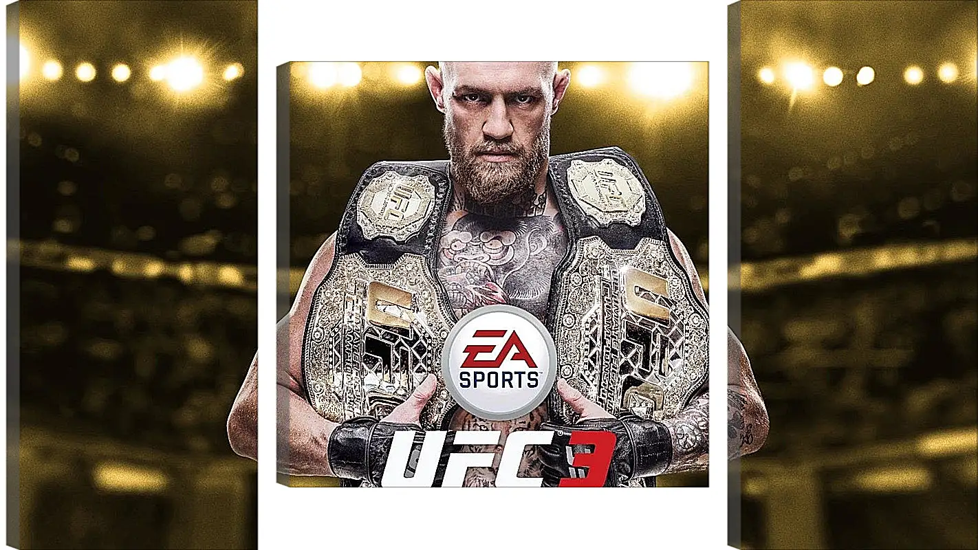 Модульная картина - UFC. Конор МакГрегор. EA Sports