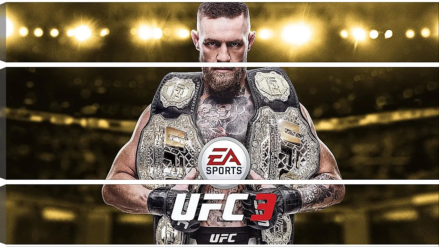 Модульная картина - UFC. Конор МакГрегор. EA Sports