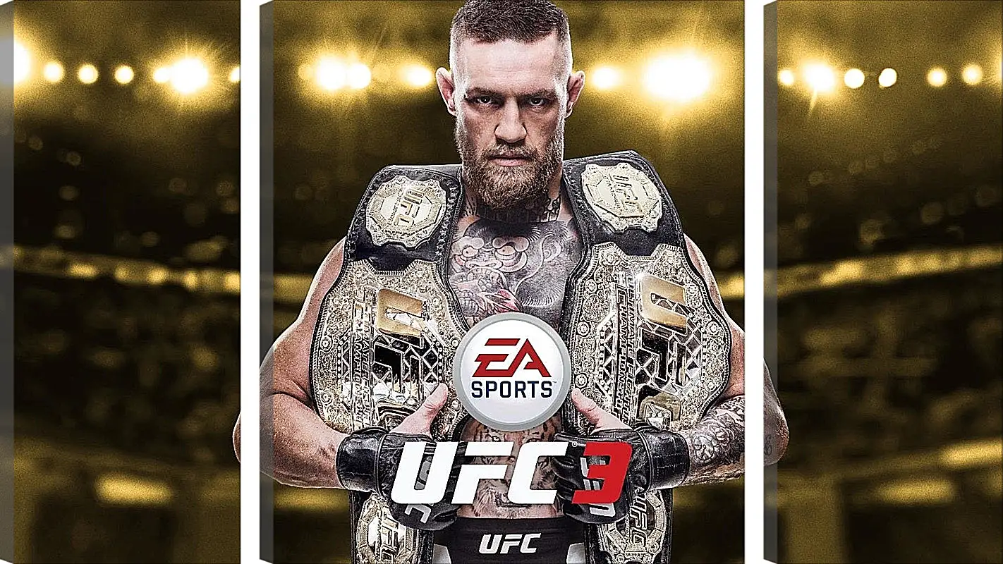 Модульная картина - UFC. Конор МакГрегор. EA Sports