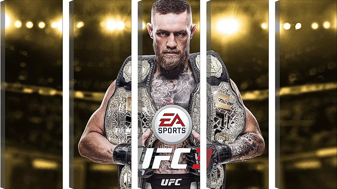 Модульная картина - UFC. Конор МакГрегор. EA Sports