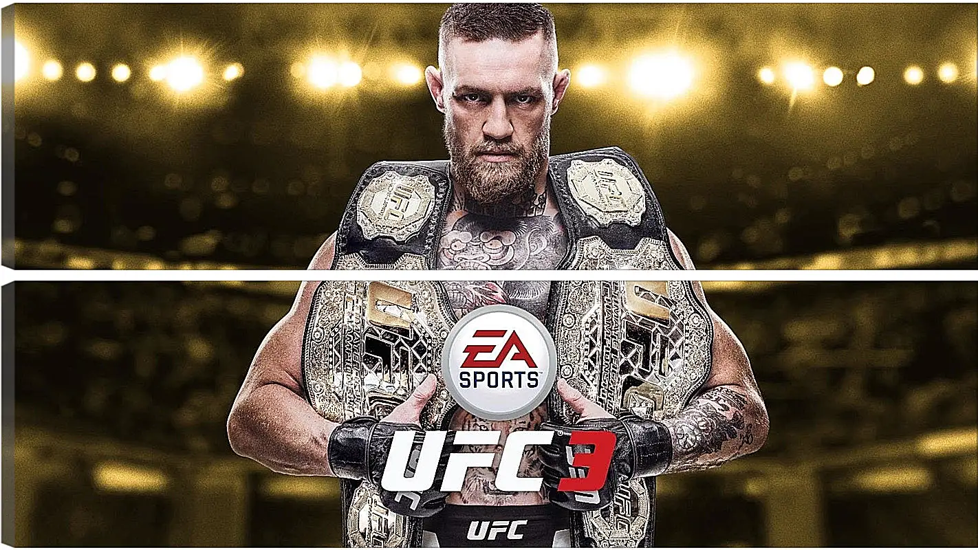 Модульная картина - UFC. Конор МакГрегор. EA Sports