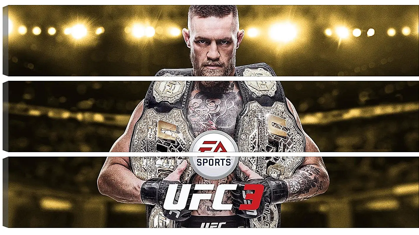 Модульная картина - UFC. Конор МакГрегор. EA Sports