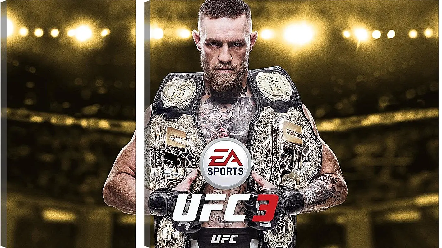 Модульная картина - UFC. Конор МакГрегор. EA Sports