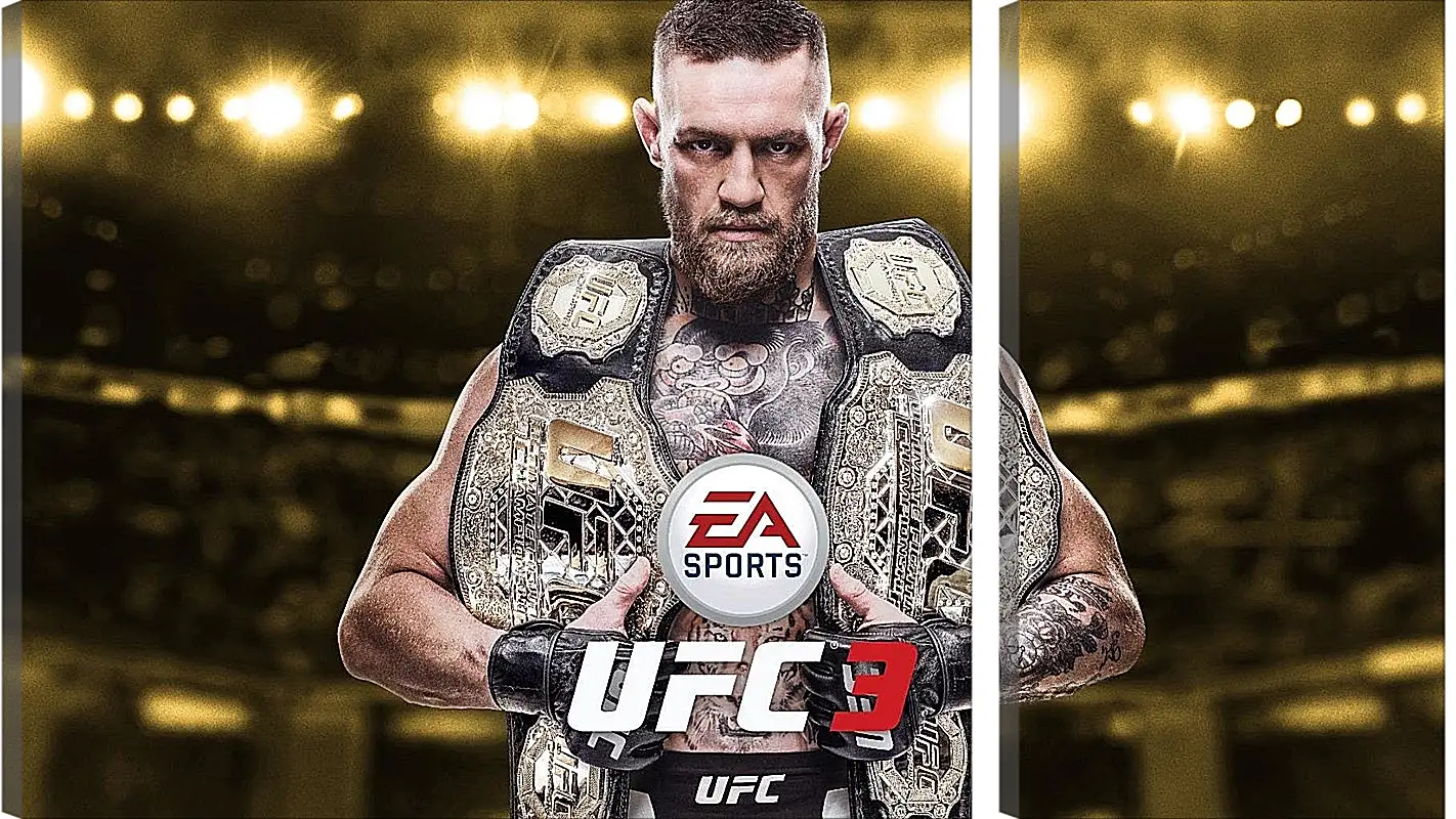 Модульная картина - UFC. Конор МакГрегор. EA Sports