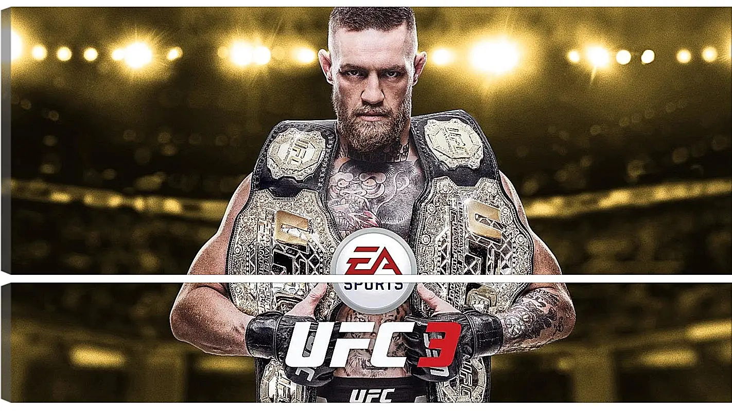 Модульная картина - UFC. Конор МакГрегор. EA Sports