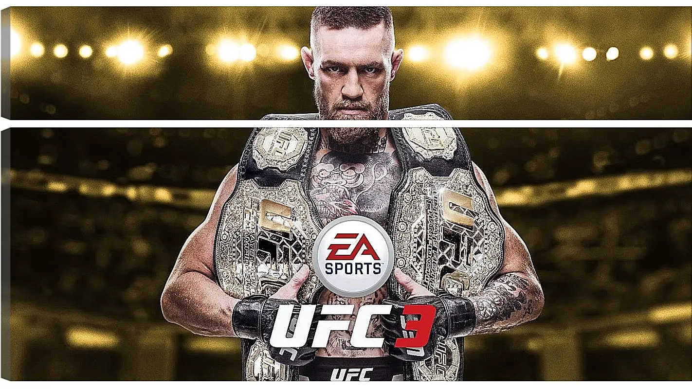 Модульная картина - UFC. Конор МакГрегор. EA Sports