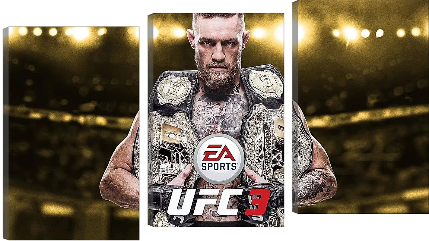 Модульная картина - UFC. Конор МакГрегор. EA Sports