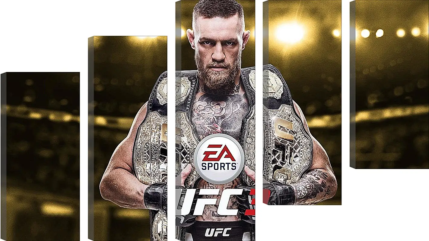 Модульная картина - UFC. Конор МакГрегор. EA Sports