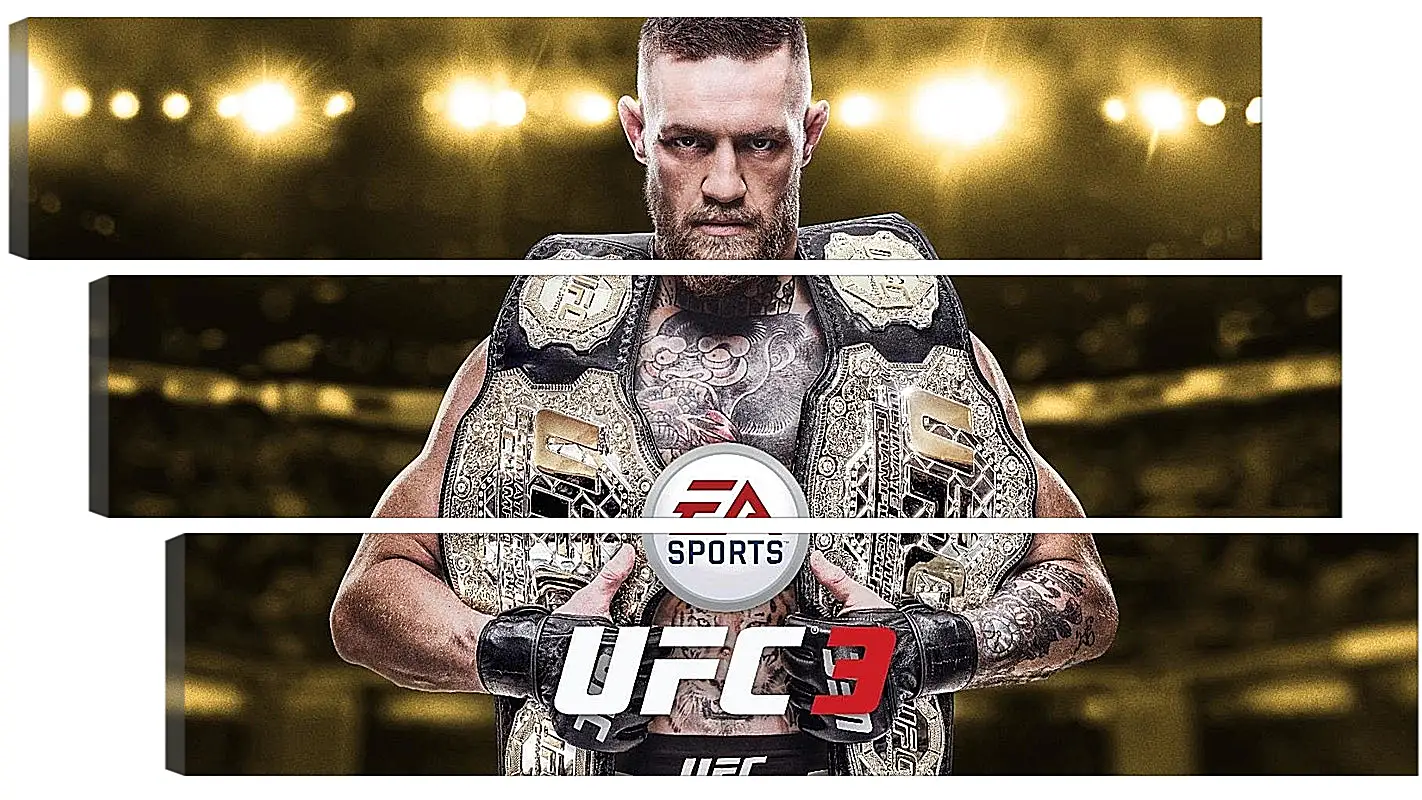 Модульная картина - UFC. Конор МакГрегор. EA Sports