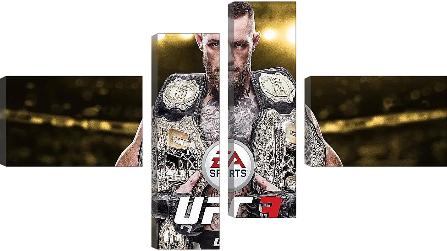 Модульная картина - UFC. Конор МакГрегор. EA Sports