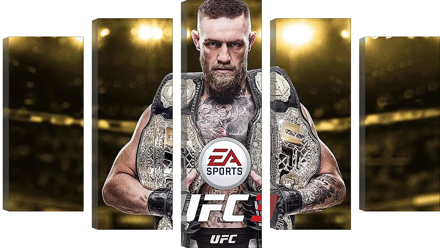 Модульная картина - UFC. Конор МакГрегор. EA Sports