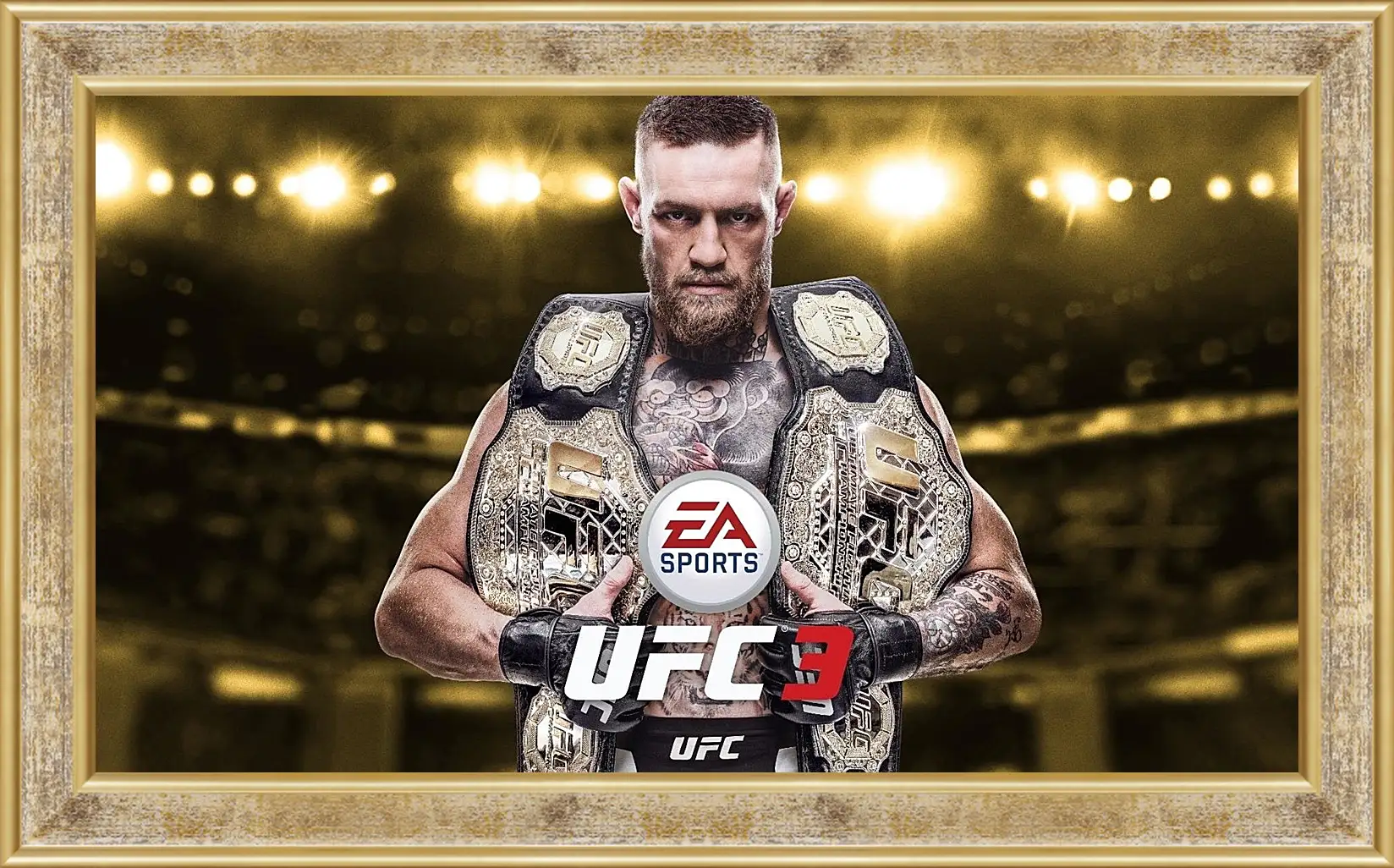 Картина в раме - UFC. Конор МакГрегор. EA Sports