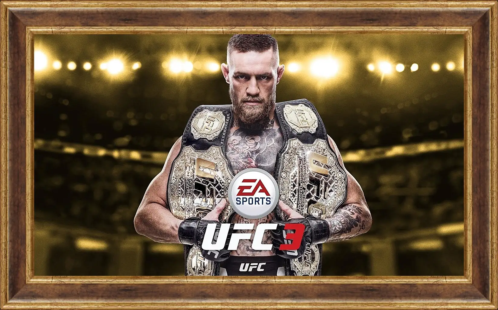 Картина в раме - UFC. Конор МакГрегор. EA Sports