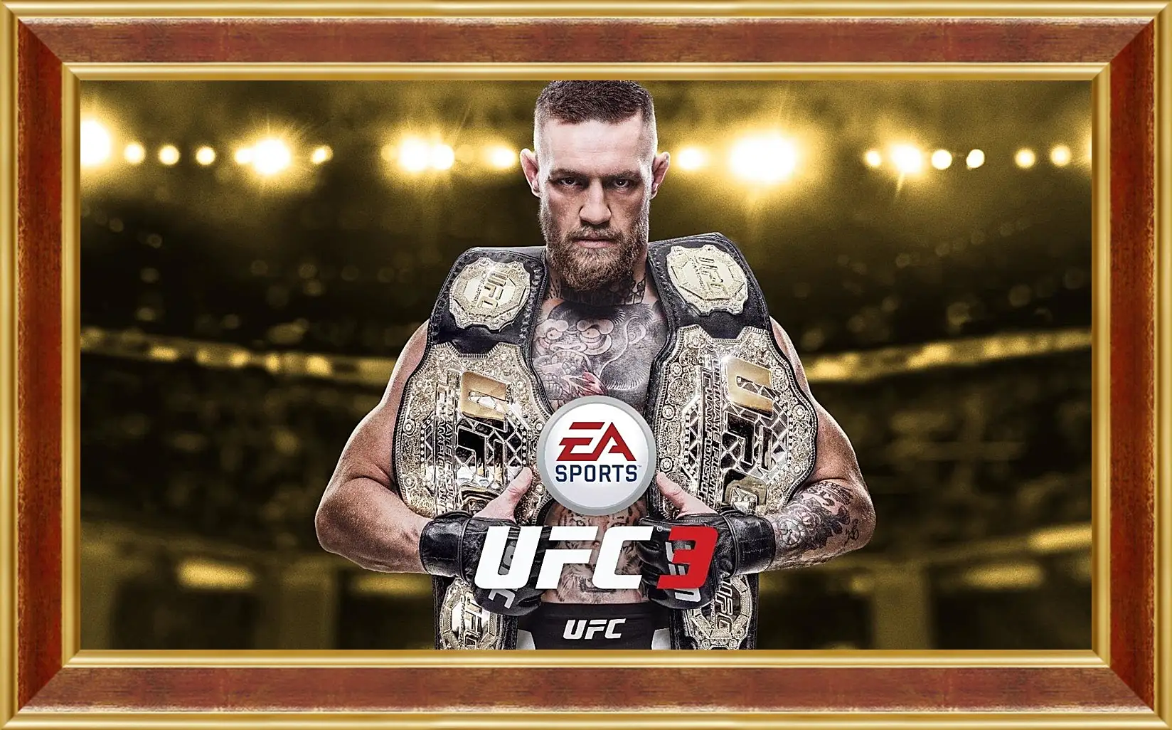 Картина в раме - UFC. Конор МакГрегор. EA Sports