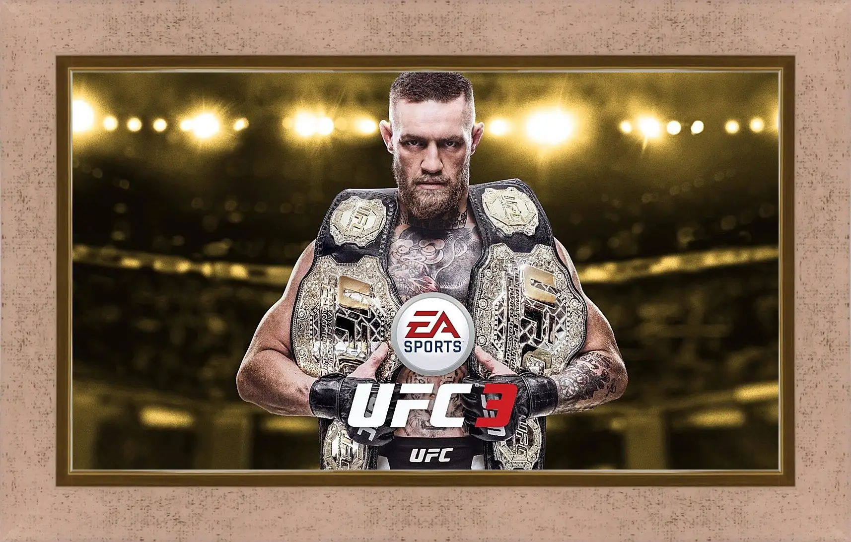 Картина в раме - UFC. Конор МакГрегор. EA Sports