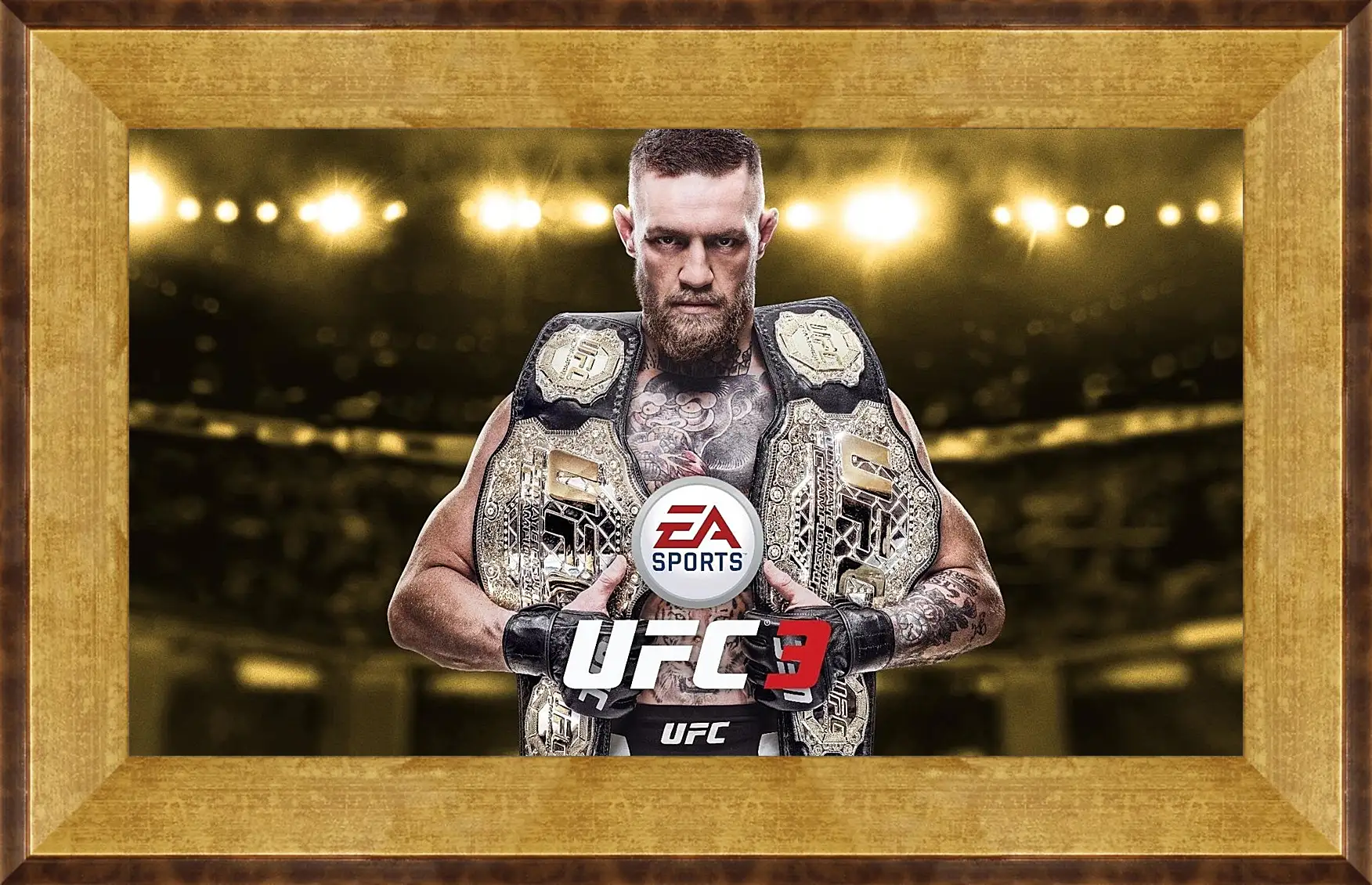 Картина в раме - UFC. Конор МакГрегор. EA Sports