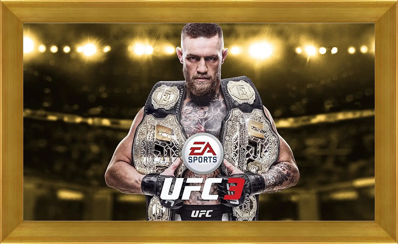 Картина в раме - UFC. Конор МакГрегор. EA Sports