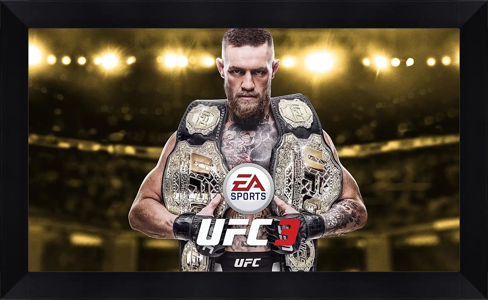 Картина в раме - UFC. Конор МакГрегор. EA Sports