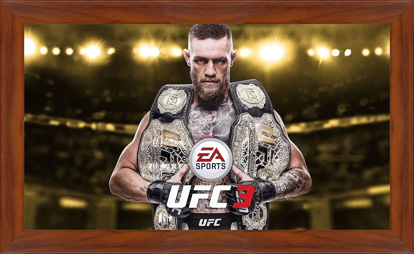 Картина в раме - UFC. Конор МакГрегор. EA Sports