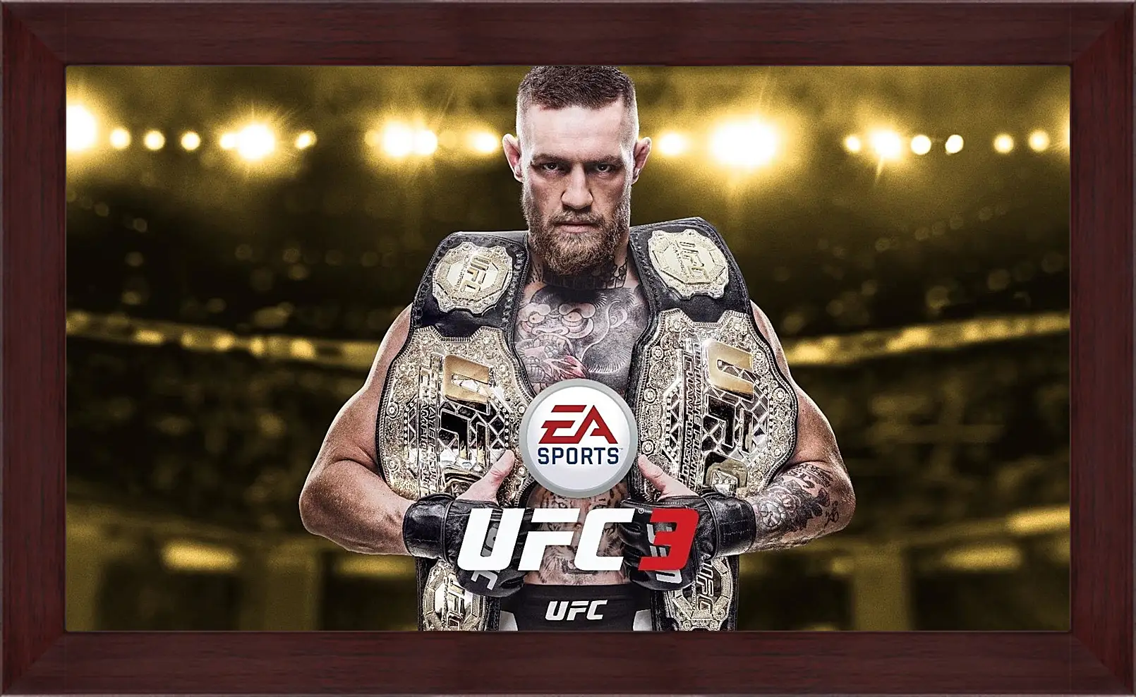 Картина в раме - UFC. Конор МакГрегор. EA Sports