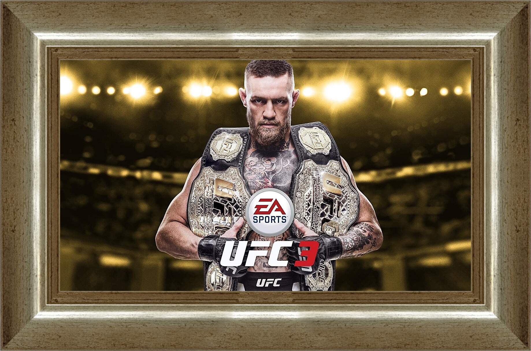 Картина в раме - UFC. Конор МакГрегор. EA Sports