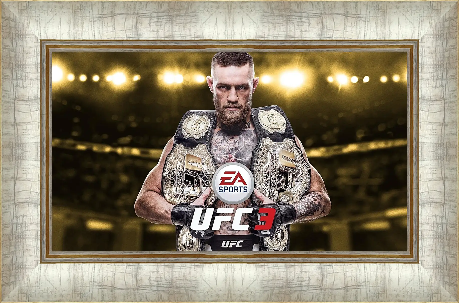 Картина в раме - UFC. Конор МакГрегор. EA Sports