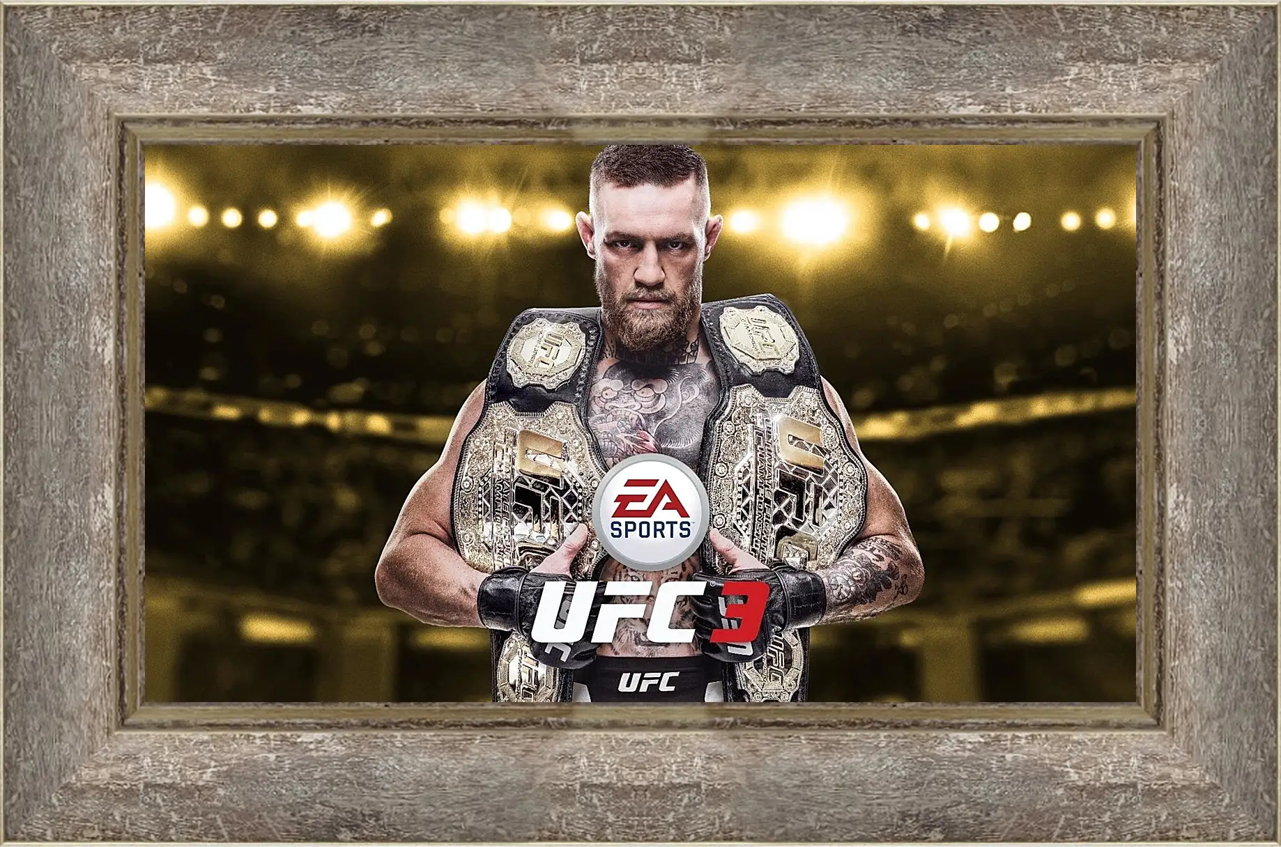 Картина в раме - UFC. Конор МакГрегор. EA Sports