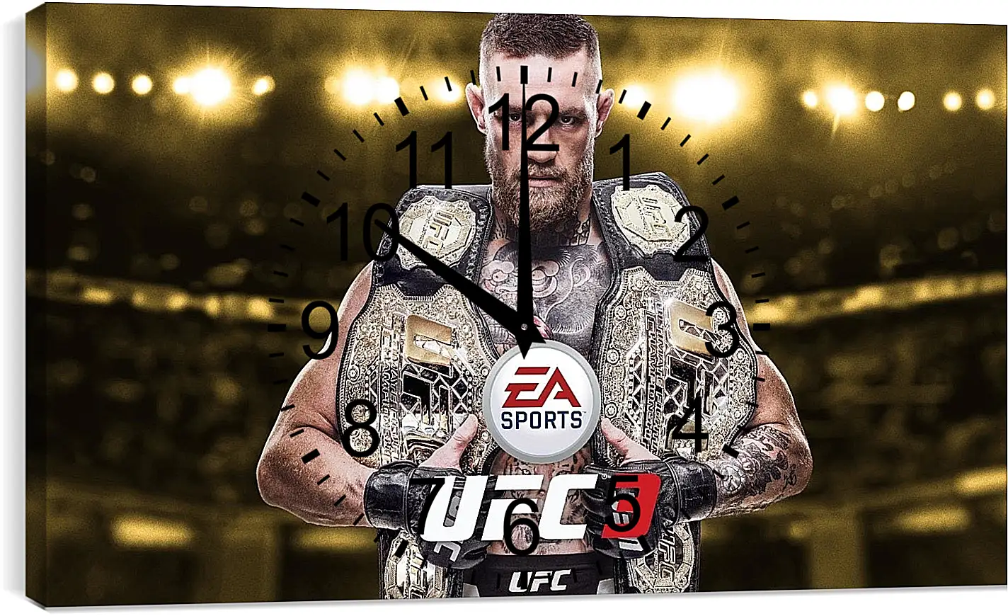 Часы картина - UFC. Конор МакГрегор. EA Sports