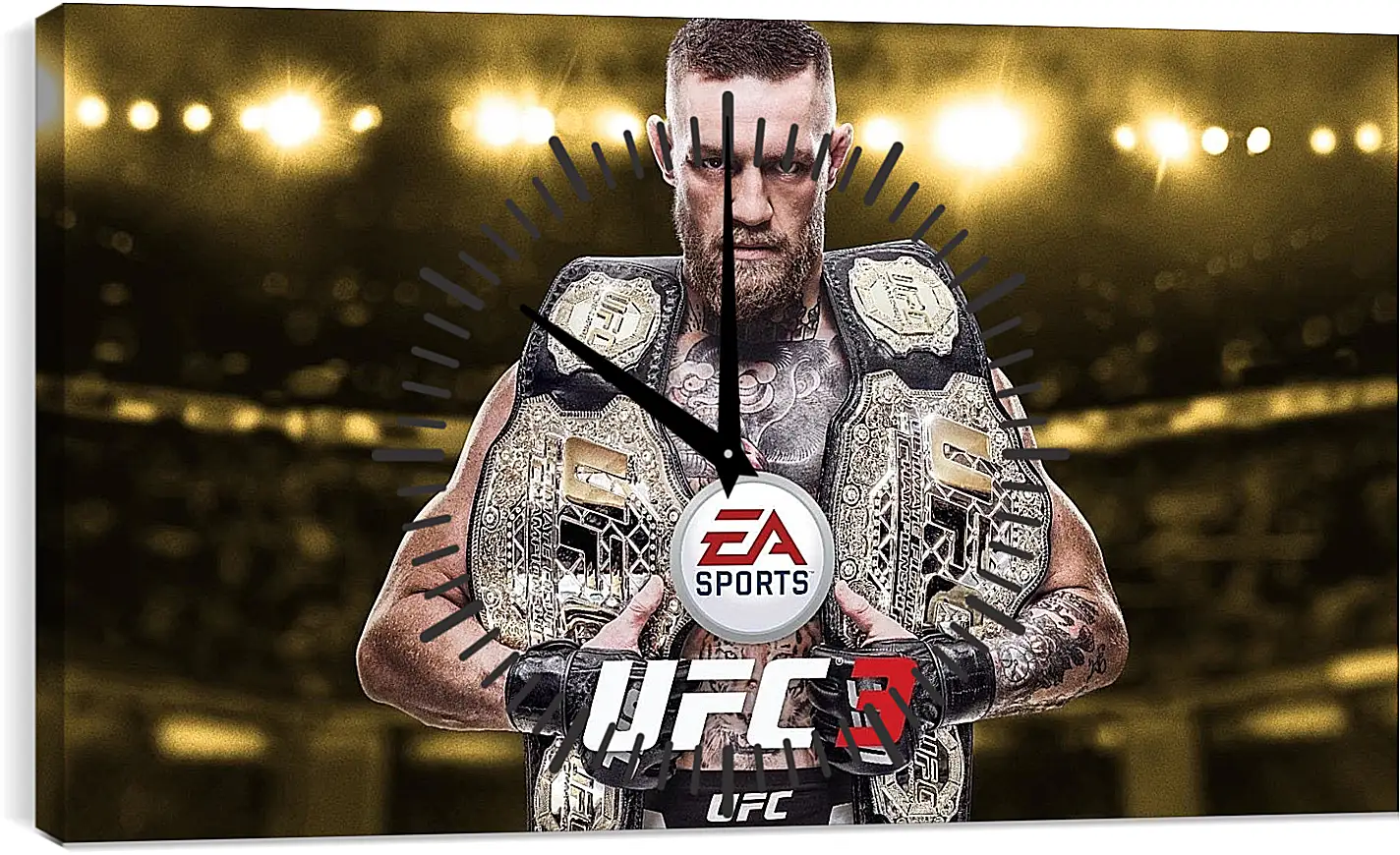 Часы картина - UFC. Конор МакГрегор. EA Sports