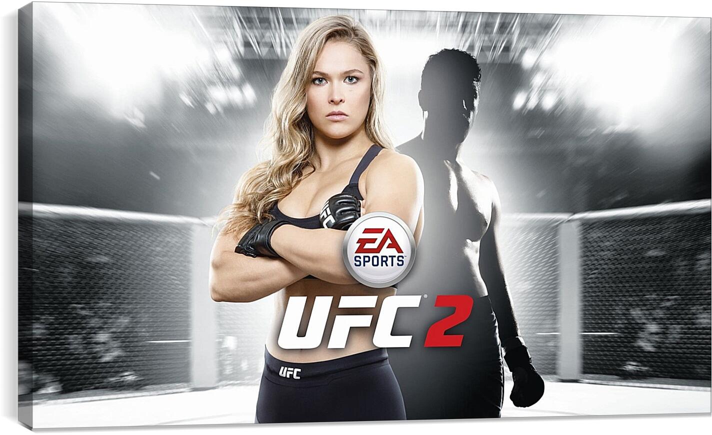 Постер и плакат - UFC. Ронда Роузи. EA Sports