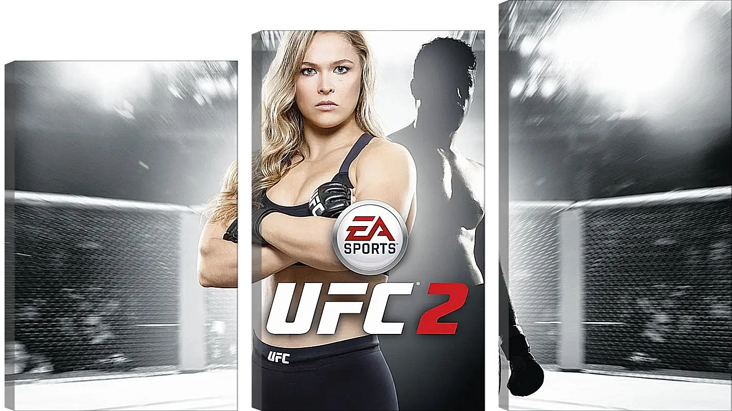 Модульная картина - UFC. Ронда Роузи. EA Sports