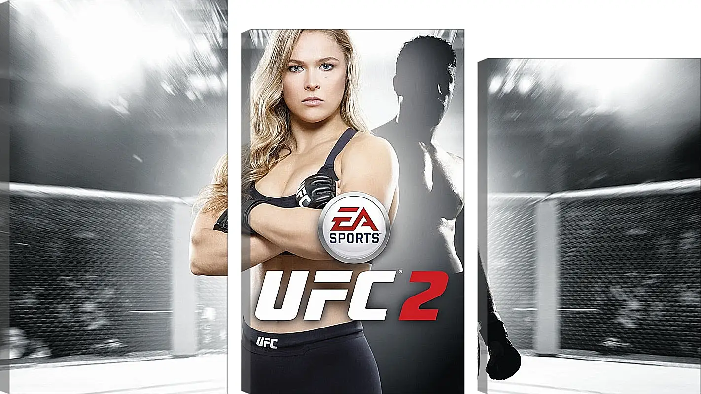 Модульная картина - UFC. Ронда Роузи. EA Sports