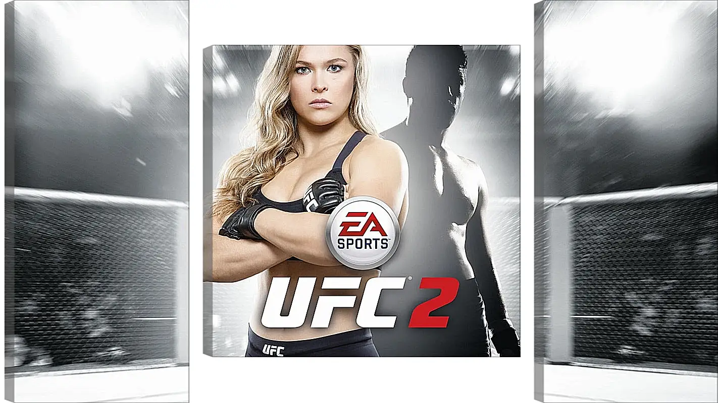 Модульная картина - UFC. Ронда Роузи. EA Sports