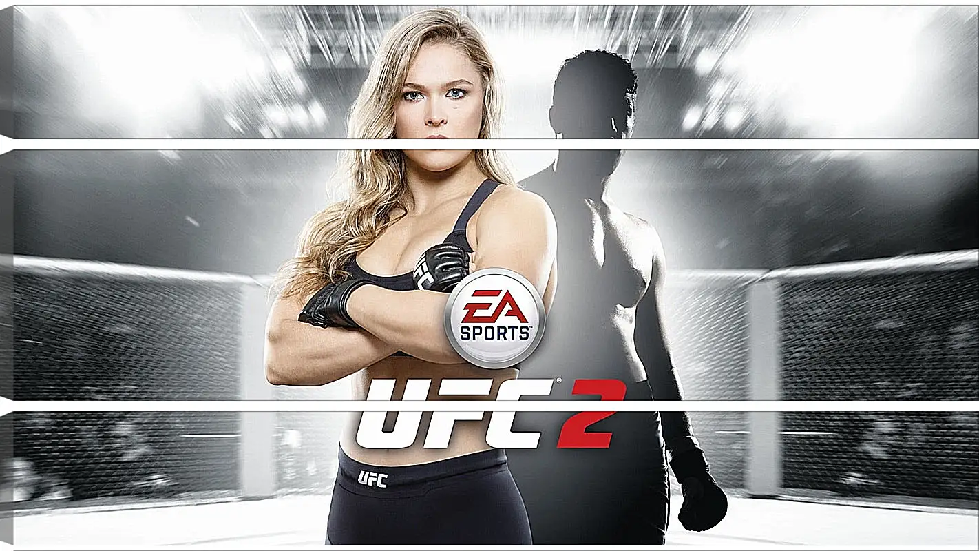 Модульная картина - UFC. Ронда Роузи. EA Sports