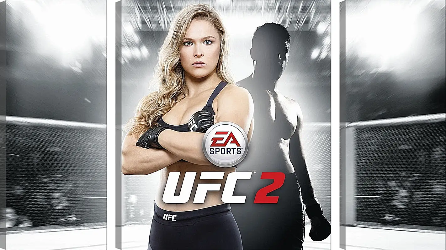 Модульная картина - UFC. Ронда Роузи. EA Sports