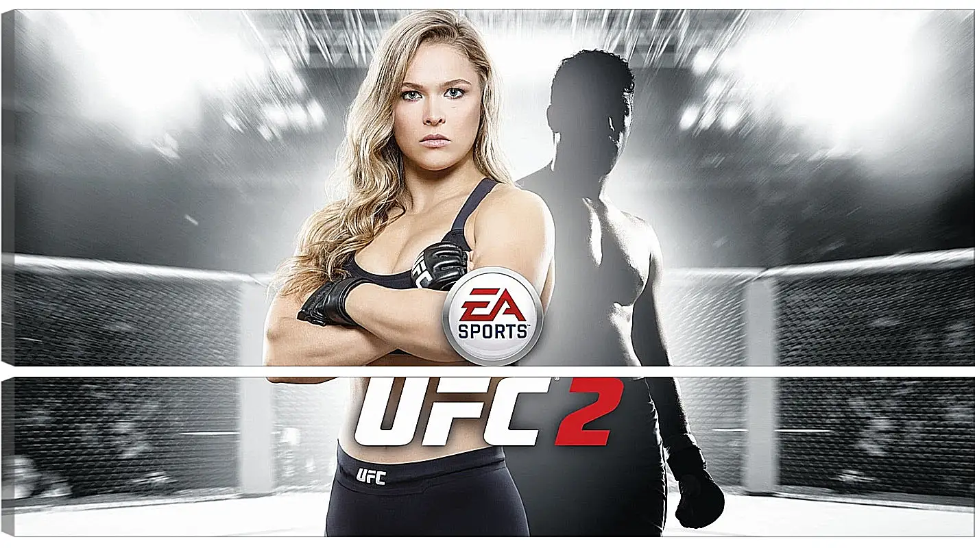 Модульная картина - UFC. Ронда Роузи. EA Sports